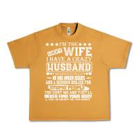 Peanut Butter i am a lucky wife i have a crazy husband valentine gift Urban Heavy Tee - longCreatives