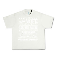 Pistachio i am a lucky wife i have a crazy husband valentine gift Urban Heavy Tee - longCreatives