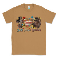 Toasted Coconut Faith love freedom 4th of july Classic Tee - HowdyJamesFarm