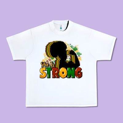 She Is Strong Black History Urban Heavy Tee Designed By Howdyjamesfarm
