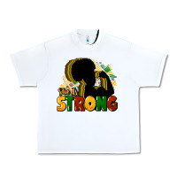 White She is strong Black History Urban Heavy Tee - HowdyJamesFarm
