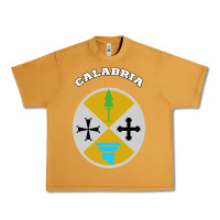 Peanut Butter Calabria Coat of arms  Flag souvenir Italy Urban Heavy Tee - longCreatives