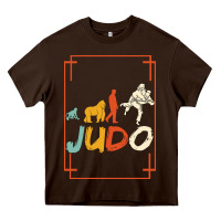 Chocolate Brown Judo Heavy Core Tee - Bettercallsaul