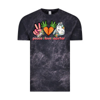 Cloud Black Peace love Easter Day Vintage Tee - HowdyJamesFarm