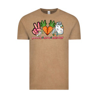Vintage Coffee Peace love Easter Day Vintage Tee - HowdyJamesFarm