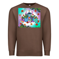 Chestnut ohana stitch Premium Sweatshirt - AdoDesignShop