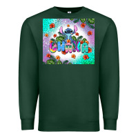 Sports Green ohana stitch Premium Sweatshirt - AdoDesignShop