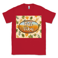Red retro fall vibes Classic Tee - TumblerDesignByShophia