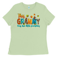 Matcha customized this grammy loves her little pumpkins Ladies Tee - texasbilliewilder