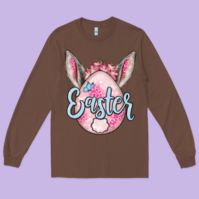 Easter Egg Long Sleeve Tee Designed By Oliviacreatesart
