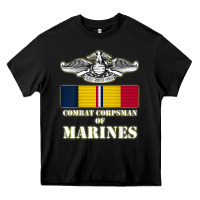 Black Eagle FMF Corpsman 8404 T Back Design Heavy Core Tee - longCreatives