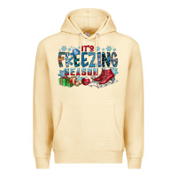 Pina Colada It's Freezing Season Premium Hoodie - CowhideDigitalArt