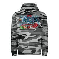 Slate Camo It's Freezing Season Premium Hoodie - CowhideDigitalArt
