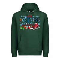 Sports Green It's Freezing Season Premium Hoodie - CowhideDigitalArt
