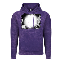 Cloud Purple Cowhide Bleached Vintage Hoodie - CowCowDesign