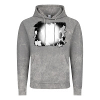 Cloud Rock Cowhide Bleached Vintage Hoodie - CowCowDesign
