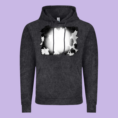 Cowhide Bleached Vintage Hoodie Designed By Cowcowdesign