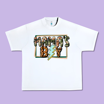 Mama's Boy Mother's Day Urban Heavy Tee Designed By Cowgirlartshop