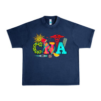 Navy cna summer Urban Heavy Tee - RanaPortraitStore