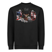 Black best dad ever Heavyweight Sweatshirt - SublimationCraftShop