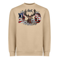 Mushroom best dad ever Heavyweight Sweatshirt - SublimationCraftShop