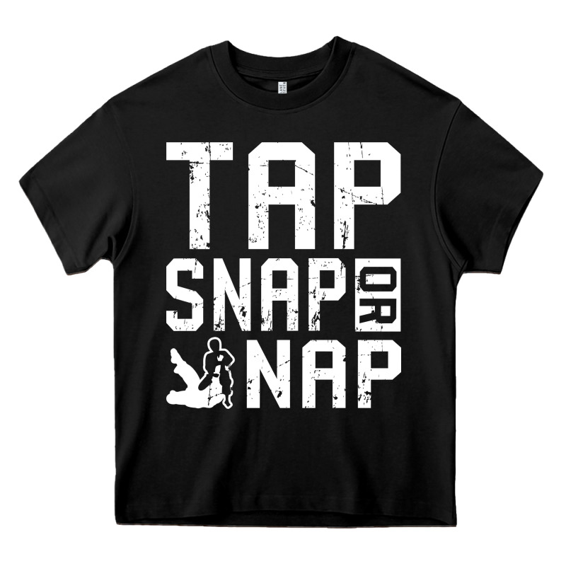 Tap Snap Or Nap Jiu Jitsu Hoodie Brazilian Bjj Gifts Heavy Core Tee by longCreatives | Teevron