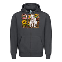 Smoke gats baby gots sunflowers wooden serape leopard Zipper Hoodie - Artiststas