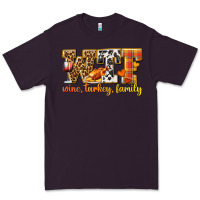 Plum WTF Wine Turkey Family Premium Tee - texasbilliewilder