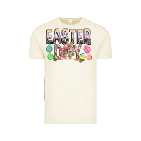 Easter Day With Rabbit Vintage Tee | Teevron