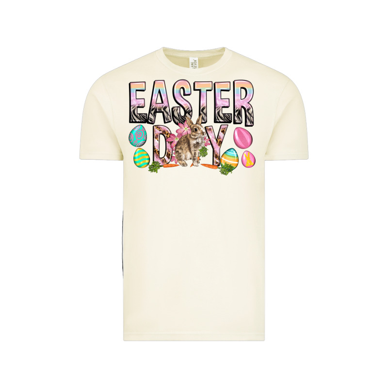 Easter Day With Rabbit Vintage Tee by HowdyJamesFarm | Teevron