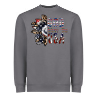 Storm god bless the usa Heavyweight Sweatshirt - SublimationCraftShop