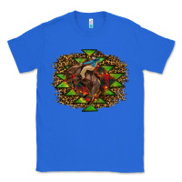 True Royal Western Christmas Rodeo Distressed Classic Tee - RanaPortraitStore