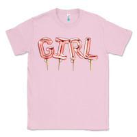 Bubblegum Pink Girl balloon Classic Tee - Artiststas