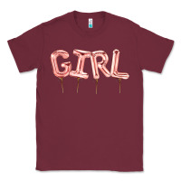 Burgundy Girl balloon Classic Tee - Artiststas