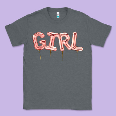 Girl Balloon Classic Tee Designed By Artiststas