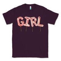 Plum Girl balloon Classic Tee - Artiststas