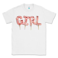 White Girl balloon Classic Tee - Artiststas