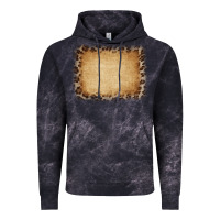 Cloud Black Buralp and Leopard Vintage Hoodie - CowCowDesign