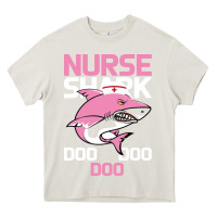 Cream Nurse Shark Doo Doo Doo Heavy Core Tee - Bettercallsaul