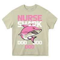 Mossy Nurse Shark Doo Doo Doo Heavy Core Tee - Bettercallsaul