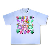 Grape Ice What's up peeps Easter bunnies Easter Day Urban Heavy Tee - CowGirlArtShop