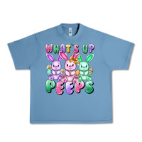 Pebble Blue What's up peeps Easter bunnies Easter Day Urban Heavy Tee - CowGirlArtShop