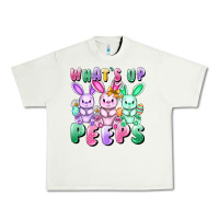 Pistachio What's up peeps Easter bunnies Easter Day Urban Heavy Tee - CowGirlArtShop