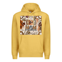 Antique Gold Dog Mom Premium Hoodie - CowhideDigitalArt