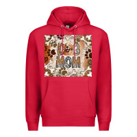 Cardinal Dog Mom Premium Hoodie - CowhideDigitalArt