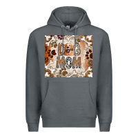 Rock Dog Mom Premium Hoodie - CowhideDigitalArt