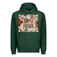 Sports Green Dog Mom Premium Hoodie - CowhideDigitalArt