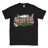 Black Easter egg Nurse bunny Easter Day Classic Tee - HowdyJamesFarm