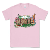 Bubblegum Pink Easter egg Nurse bunny Easter Day Classic Tee - HowdyJamesFarm