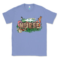 Colony Blue Easter egg Nurse bunny Easter Day Classic Tee - HowdyJamesFarm